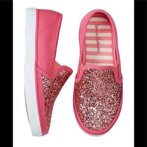 NIB Hanna Anderson Gerda Glitter Sneakers By Hanna